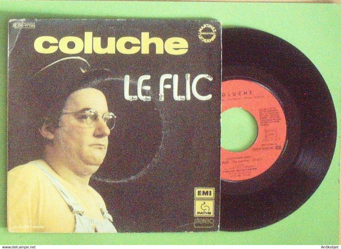 Coluche 45T SP Le Flic 1975