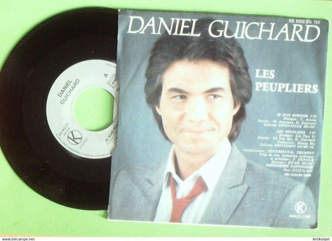 Guichard Daniel 45T SP Je suis bohème 1978