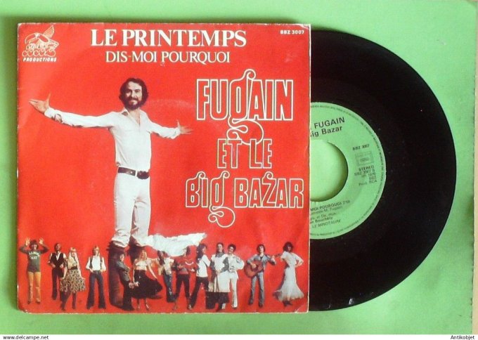 Fugain Michel 45T SP Le printemps 1976