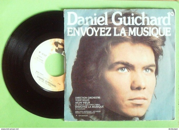 Guichard Daniel 45T SP Mon vieux 1974