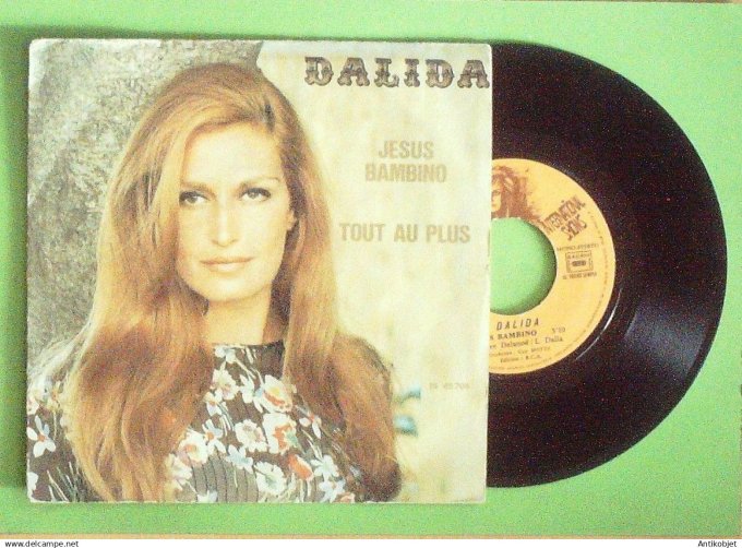 Dalida 45T SP Jésus bambino 1971