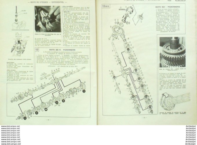 R.T Automobile Renault 20 Fiat 131 132 Ford Escort II   # 409