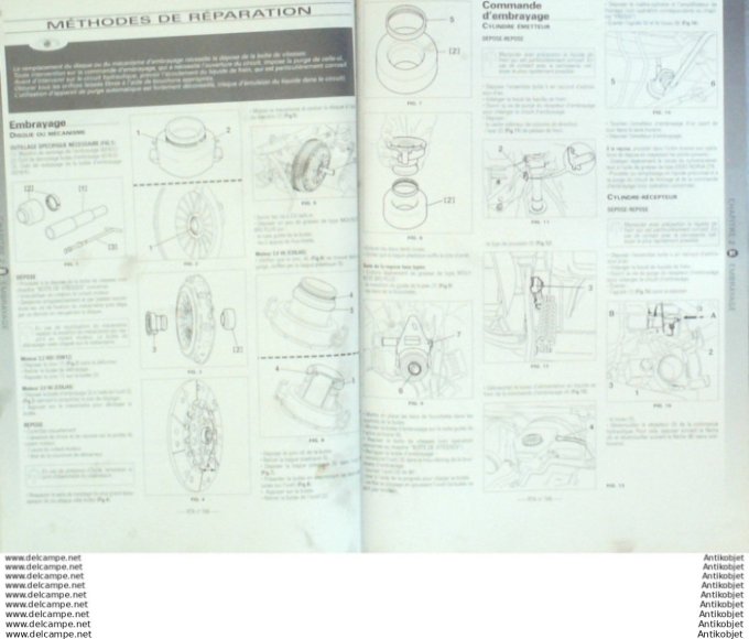 Revue Technique Automobile Peugeot 607 phase 1 05/2000 Ã  09/2004  #708