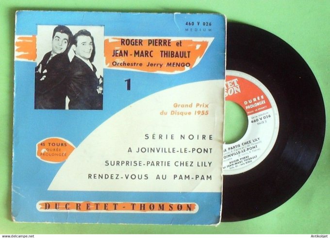 Thibault Jean-Marc &Roger Pierre 45T EP A Joinville-le-pont 1955