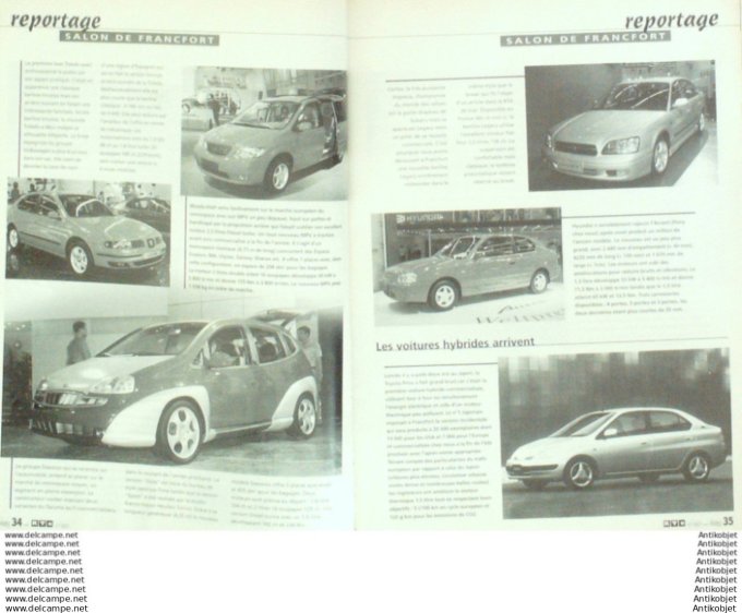 Revue Technique Automobile Peugeot 206 Volkswagen Polo 1996/1999  #621