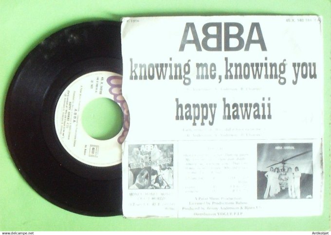 Abba 45T SP Happy Hawaï 1977