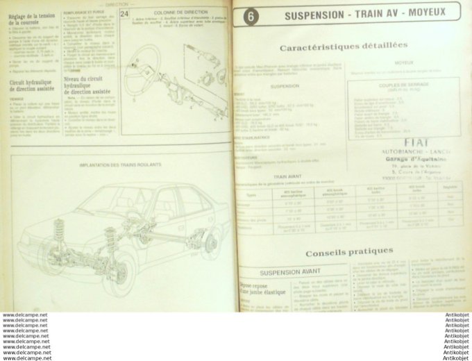 R.T Automobile Peugeot 405 Renault 5 Opec Vestra 4x4   # 500