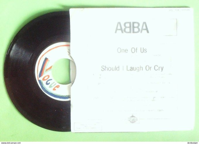 Abba 45T SP One of Us 1981