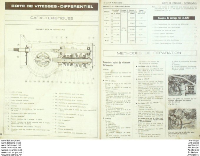 Revue Technique Automobile Peugeot J7 D  #242