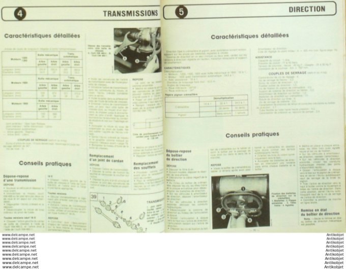 Revue Technique Automobile Opel Kadett E Renault 5 Renault 25  #461