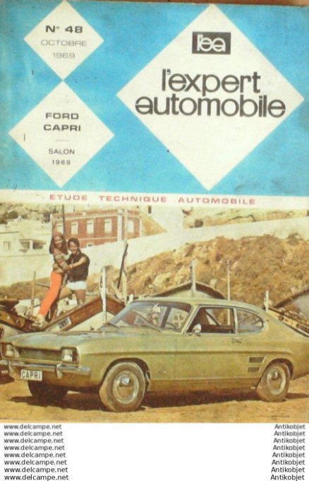 Revue Technique Automobile Ford Capri L'expert #48