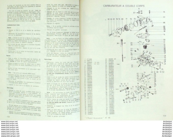 Revue Technique Automobile Ford Capri L'expert #48