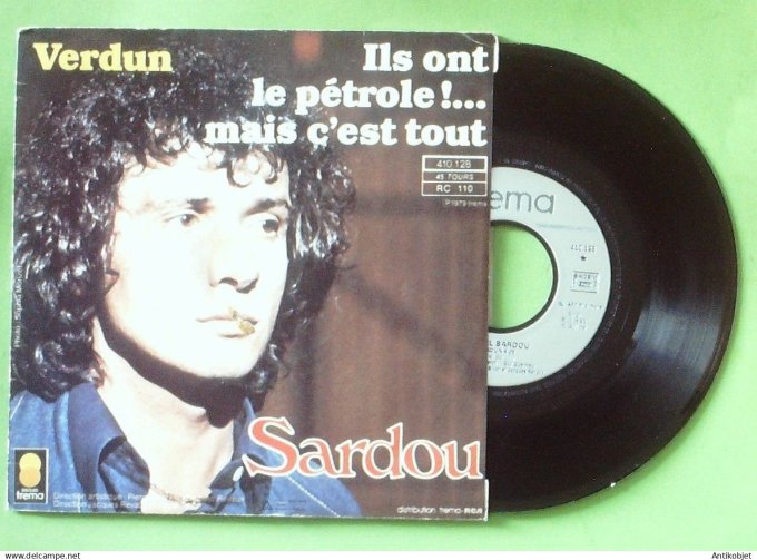 Sardou Michel 45T SP Verdun 1979