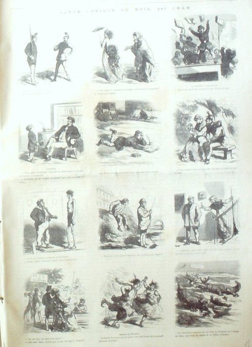 L'Univers illustré 1869 # 760 Suisse Brienz Interlaken Egypte Suez Madrid Guardias 