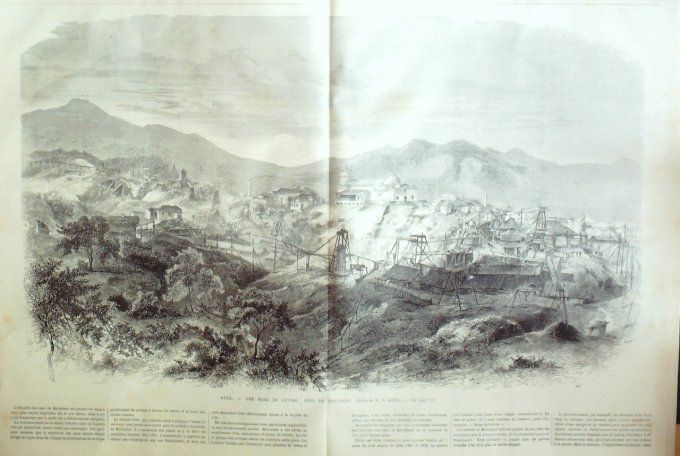 L'Univers illustré 1869 # 761 Rép.Tchèque Marienbad Bohème Vélocipèdes Cuba Santiago