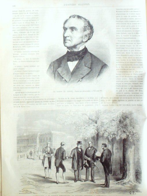 L'Univers illustré 1869 # 766 Cuba Santiago Montmartre Russie Sébastopol Ivry (94)