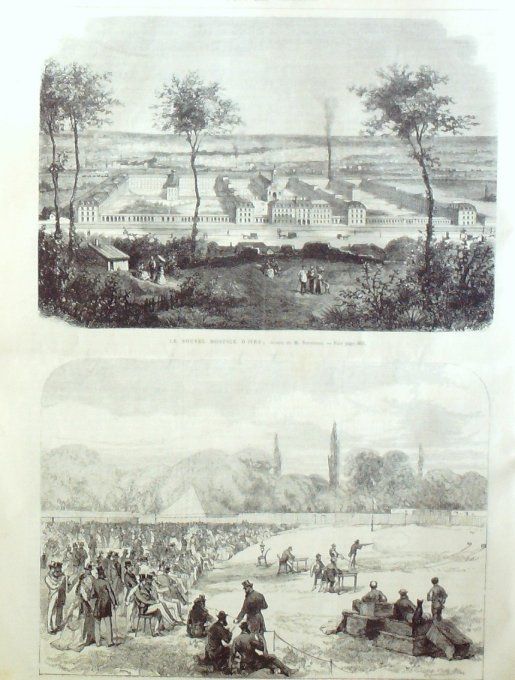 L'Univers illustré 1869 # 766 Cuba Santiago Montmartre Russie Sébastopol Ivry (94)