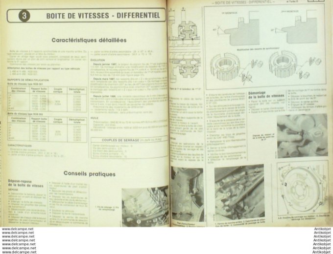 Revue Technique Automobile Renault 21 & Nevada D Lada 1983  #487