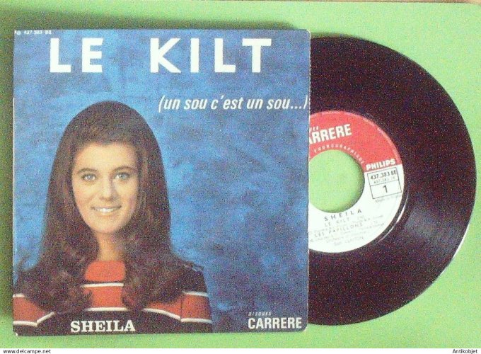 Sheila 45T EP Le kilt Dans une heure 1967