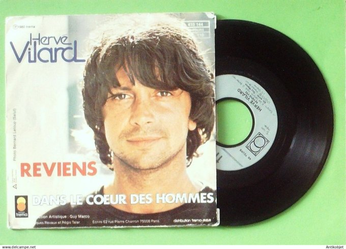 Vilard Hervé 45T SP Dans le cur des hommes 1980