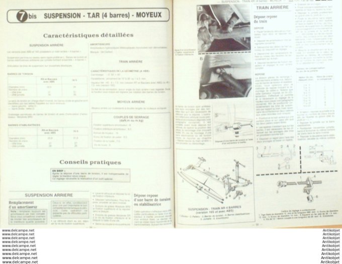 R.T Automobile Renault Clio & R4 & R5 turbo Safrane   # 546