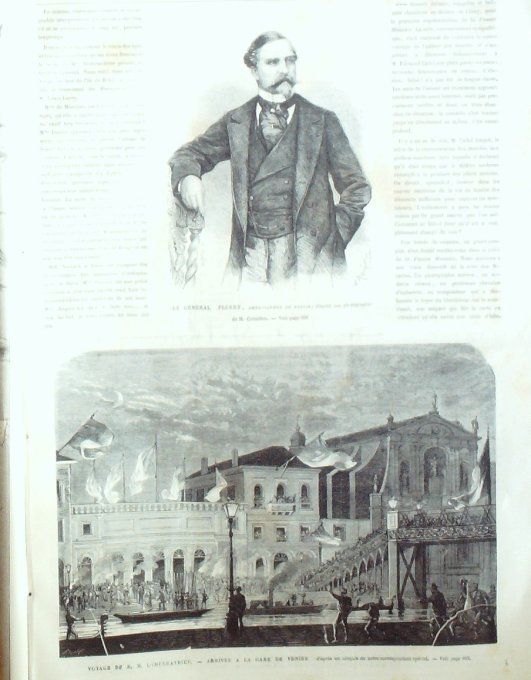 L'Univers illustré 1869 # 770 Venise Berlin Humboldt Venise Cuba  Bollwiller (68)