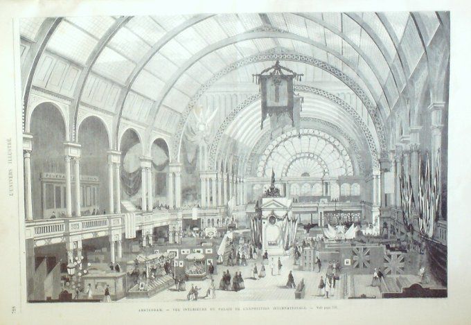 L'Univers illustré 1869 # 774 Cuba Monténégro Risano Italie Pompéï Résiné Herculanum Amsterdam