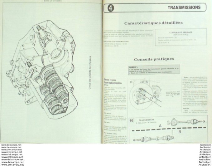 Revue Technique Automobile Renault Clio & 21 Peugeot 106 Citroën ZX  #534