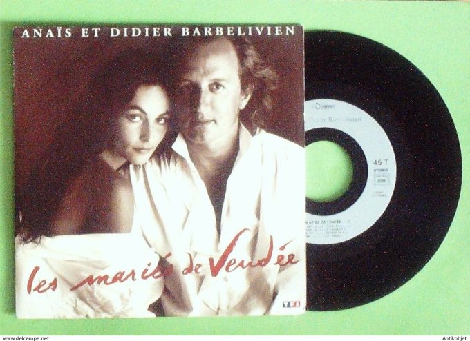 Barbelivien Didier 45T SP les mariés de Vendée 1992