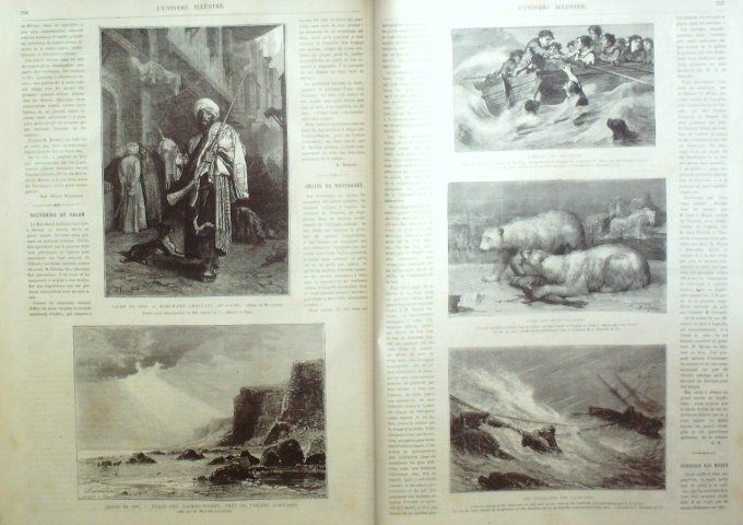 L'Univers illustré 1869 # 778 Monténégro Cattaro Villers (14) Egypte