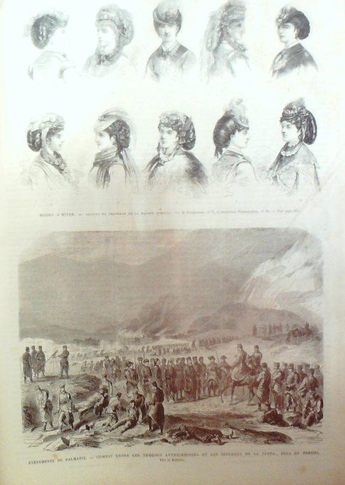 L'Univers illustré 1869 # 779 Suisse Mont-Cenis Malbrough Egypte IsmaIla Suez   