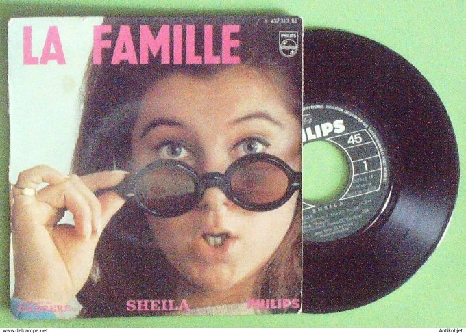 Sheila 45T EP La famille 1967