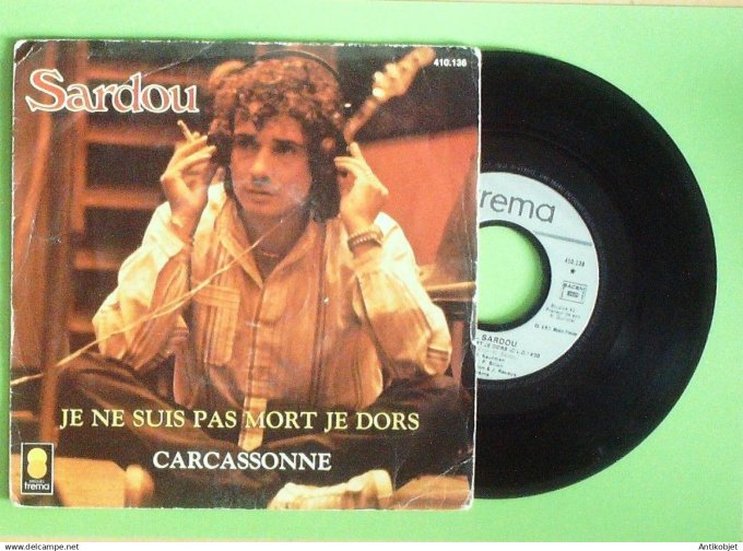 Sardou Michel 45T SP Carcassonne 1980