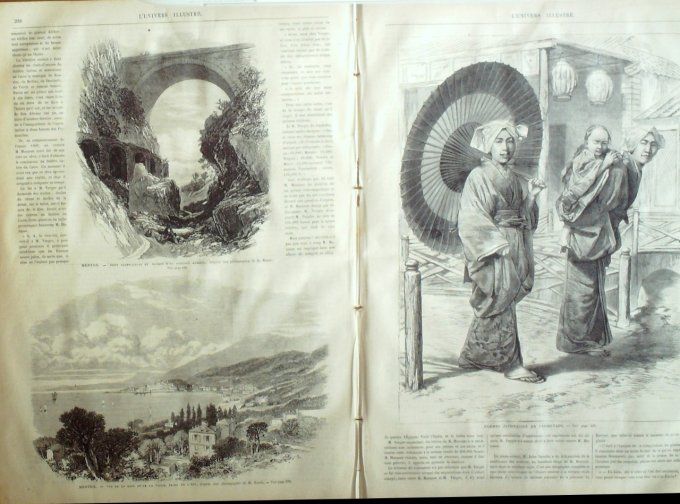 L'Univers illustré 1870 # 795 Egypte île Shadwan Grèce Athènes Pirée Menton (06)