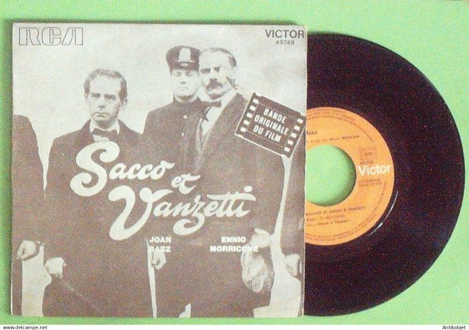 Sacco & Vanzetti 45T SP Film Joan Baez 1971