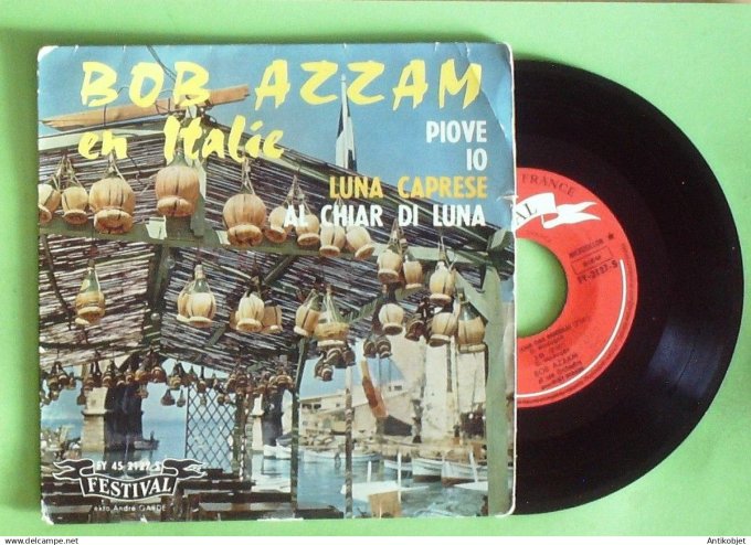 Azzam Bob 45T EP Piove 1964