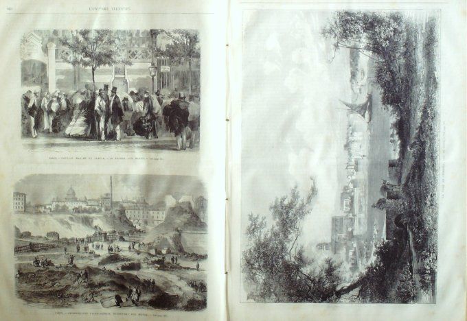 L'Univers illustré 1870 # 797 Chioggia Paraguay Pdt Lopez Inde Nabab Nazim Bengale Bombay