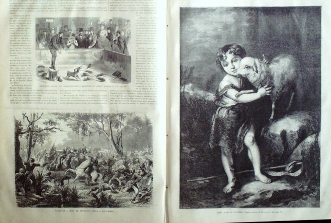 L'Univers illustré 1870 # 797 Chioggia Paraguay Pdt Lopez Inde Nabab Nazim Bengale Bombay