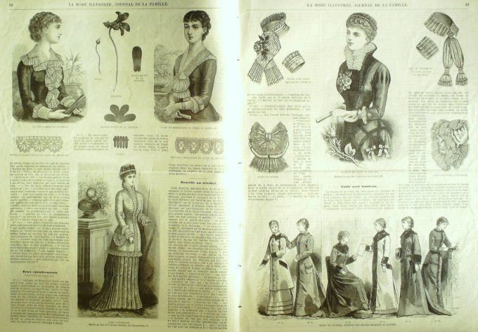 Journal Mode illustrée 1881 #  7 Travestissements enfants