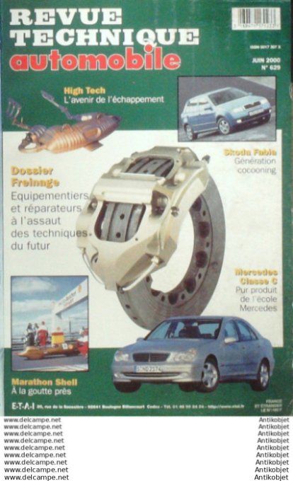 Revue Technique Automobile Opel Astra 04/1998  #629