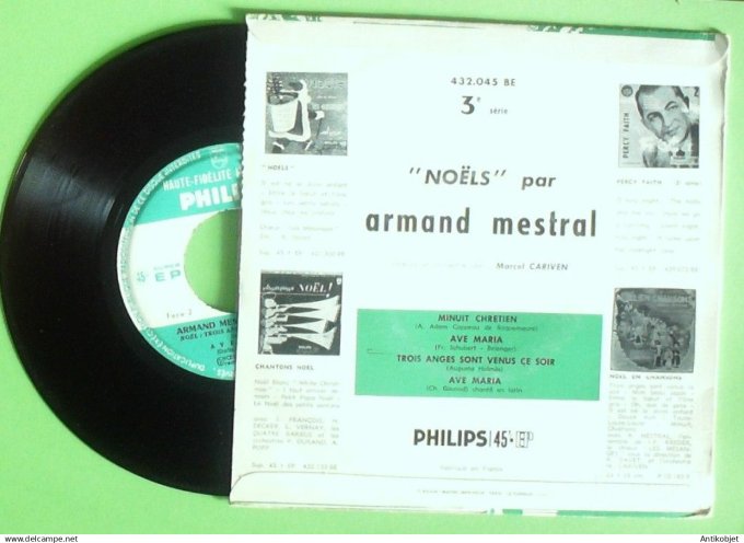 Mestral Armand 45T EP Ave Maria 1855