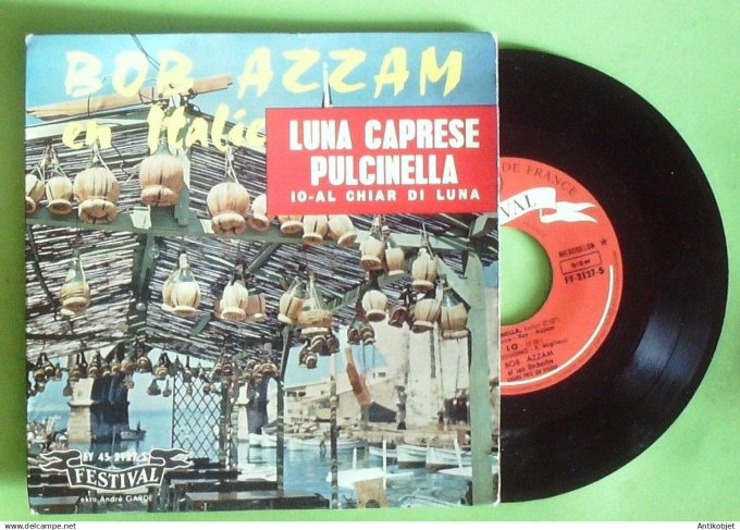 Azzam Bob 45T EP Pulcinella 1960