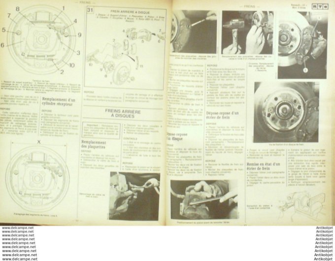 Revue Technique Automobile Audi 100 Seat Ibiza Ronda Citroën XM  #508