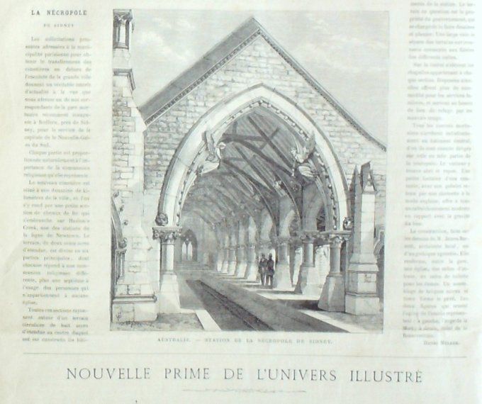 L'Univers illustré 1870 # 809 Australie Sidney Espagne Vigo Blois (41) Allemagne Bade  