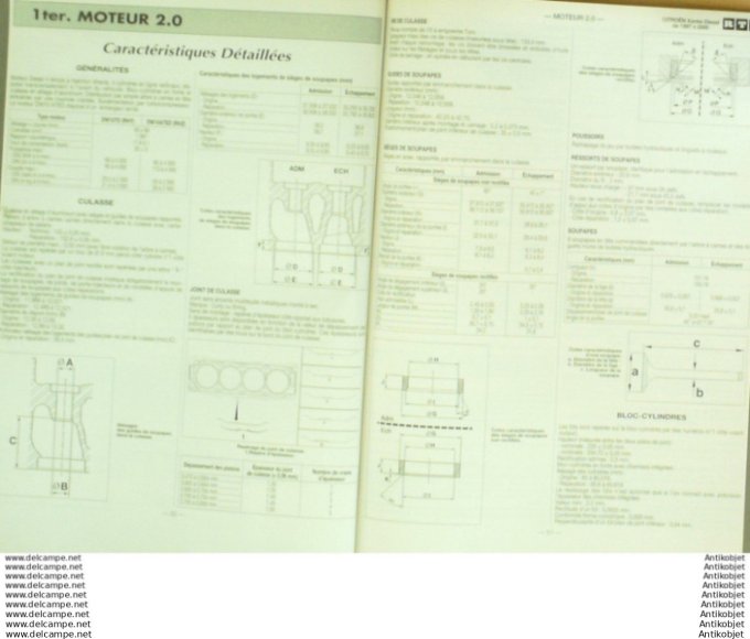 Revue Technique Automobile Renault Laguna II Daewoo Rezzo Peugeot 206  #635