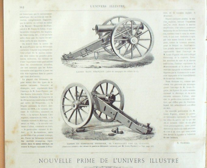 L'Univers illustré 1870 # 812 Allemagne Cassel Suisse Saverne Cherbourg (15) Niederbronn (67)