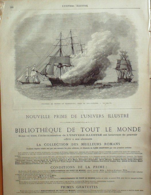 L'Univers illustré 1870 # 817 Suisse Rigi Courcelles (80) Strasbourg (67) Vincennes (94)