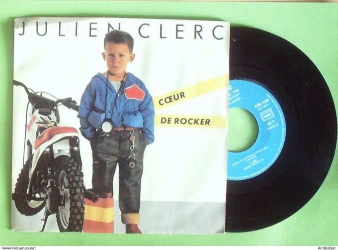 Clerc Julien 45T SP Cœur de rocker 1983