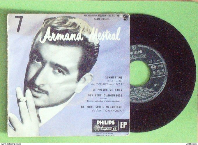 Mestral Armand 45T EP Summertime 1954