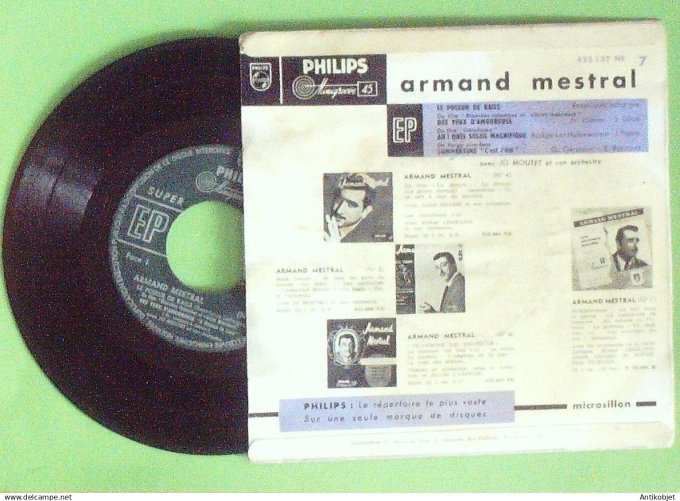 Mestral Armand 45T EP Summertime 1954